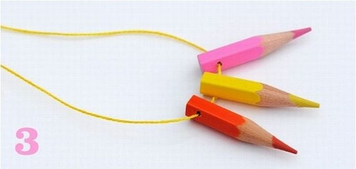 WOW!ดินสอสีก็เป็นเครื่องประดับได้