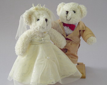 ตุ๊กตาหมีคู่รัก