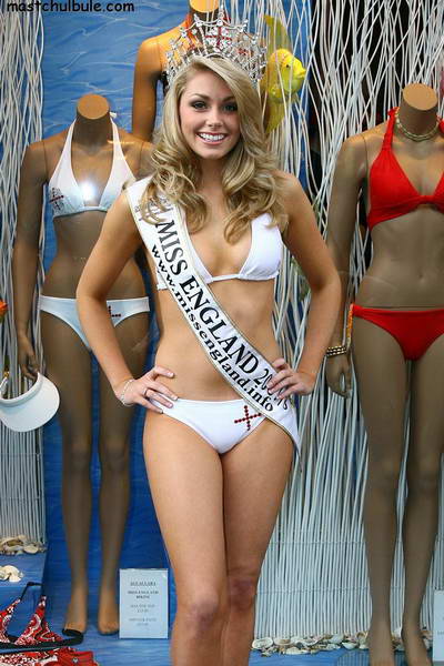 Miss England in a bikini!