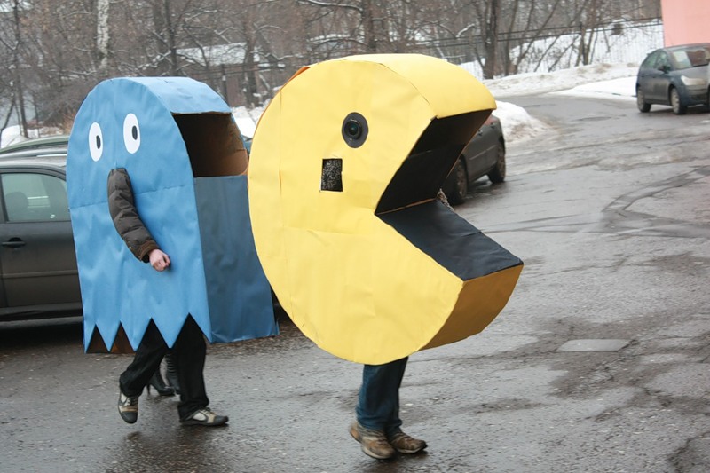 Pacman Goes Moscow ทำอะไรกันใครเฉลยที