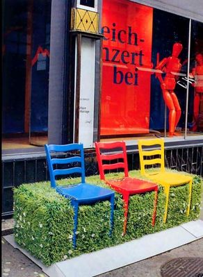 @ Artistic Street Bench @ (2)