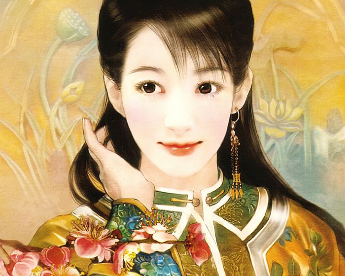 ภาพวาด... สาวจีน