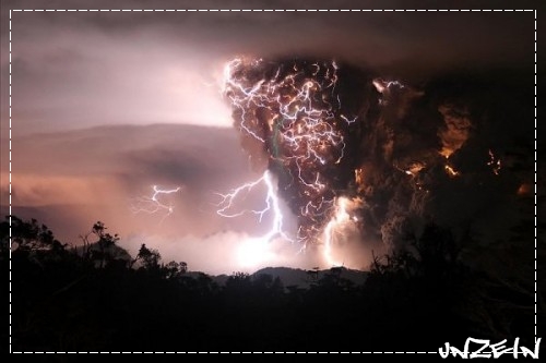 Volcanoes Vs. Lightning