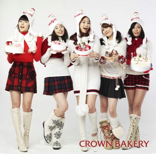 Wonder Girls ถ่ายโปสเตอร์ Crown Bakery น่ารักๆ