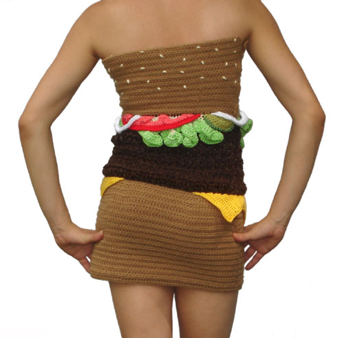 Hamburger Dress