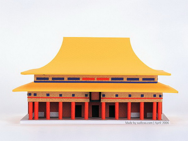 Paper models of world famous buildings (1)
