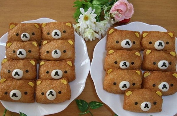 ข้าวกล่อง หมี rilakkuma น่ารักจนกินไม่ลงเลยอ่ะ!!