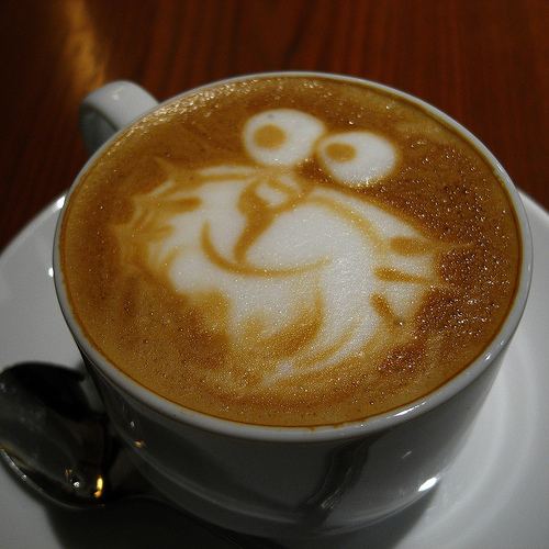 Art  บนกาแฟ
