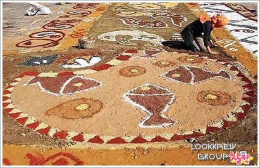 ๏~* The world’s largest sand carpet *~๏