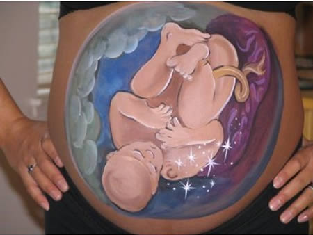 Pregnant Belly Paintings 