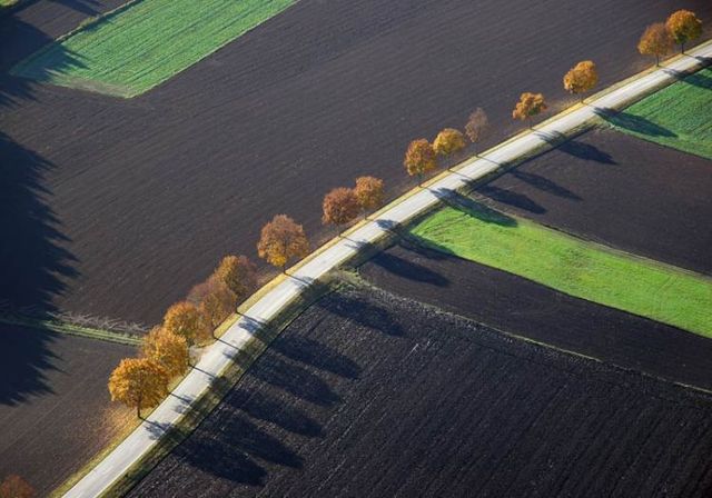 Beautiful photos taken from the sky #1