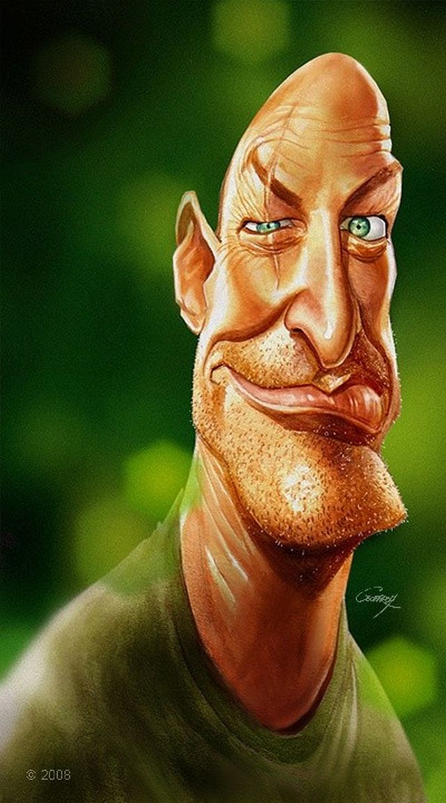 Awesome Caricatures of TV stars