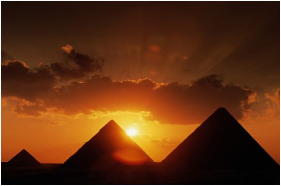 อันดับที่ 6 Great Pyramids, Egypt