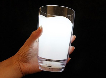 โคมไฟ Milk Glass LED Lamp