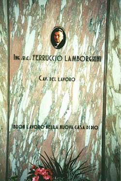Cemetery Of Ferruccio Lamborghini