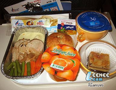 น้ำลายไหล!  อาหารบนเครื่องบินสายการบินต่างๆ