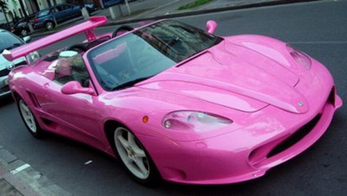 World most Luxurious Car in Pink 