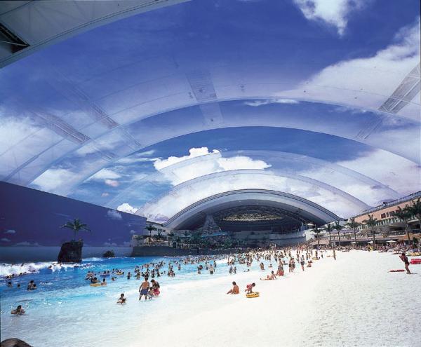 Indoor Beach in Japan (ทะเลในอาคารที่ญี่ปุ่น)