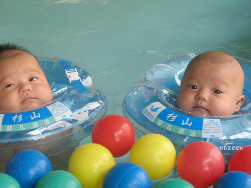 \"Baby Swimming\"
