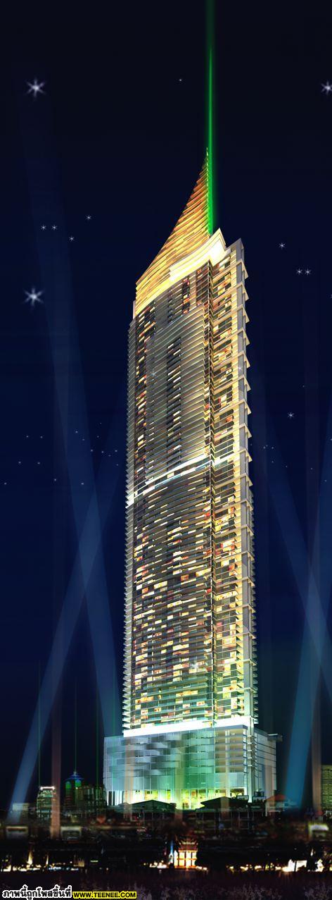 Ocean 1 Tower ตึกสูงที่สุดในประเทศไทย