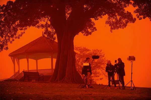 Sand Storm in Sydney, Australia