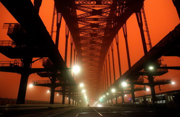 Sand Storm in Sydney, Australia