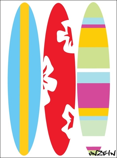 Design on Surfboard