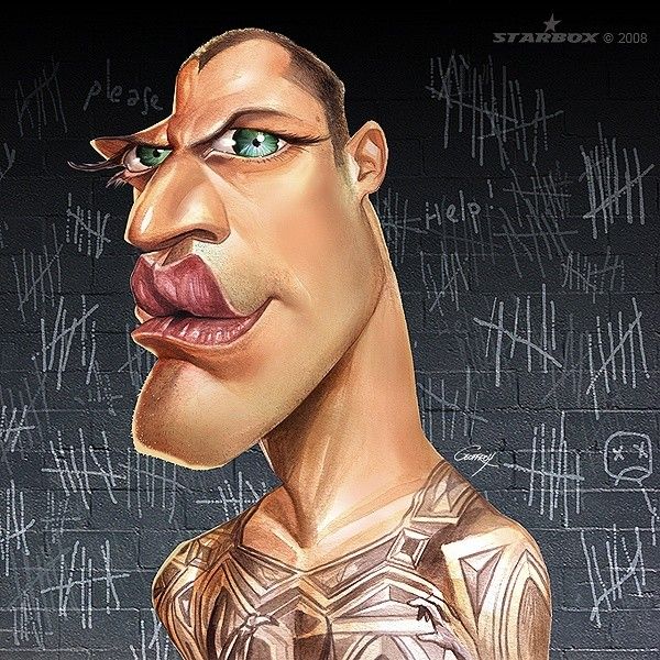 Awesome Caricatures of TV stars  (2)