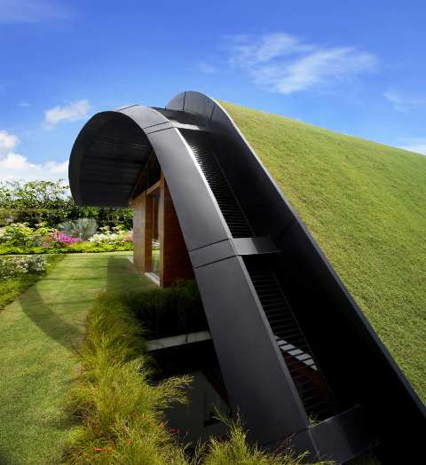 Sky Garden House สนามหญ้าบนหลังคา สวย น่าอยู่มาก