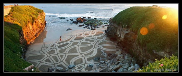 ศิลปะจากหาดทราย