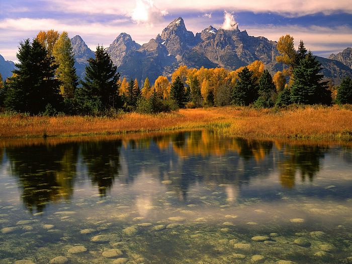 Morning Light Grand Teton National Park Wyoming