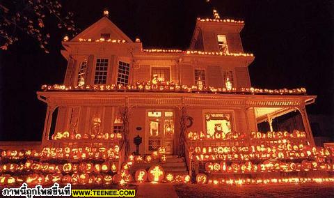 House Decorated for Halloween ## 1