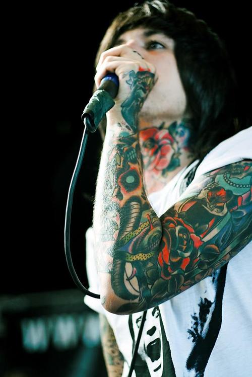 ▼ Oliver Sykes : BMTH Pic ▼