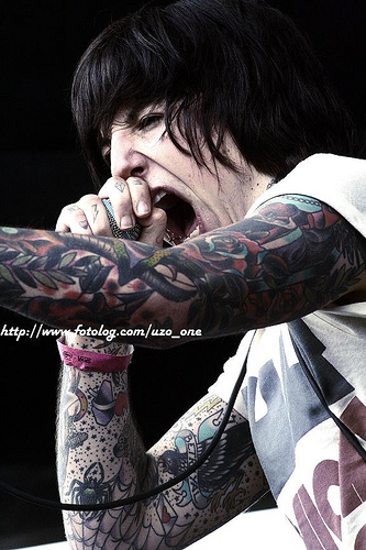 ▼ Oliver Sykes : BMTH Pic ▼