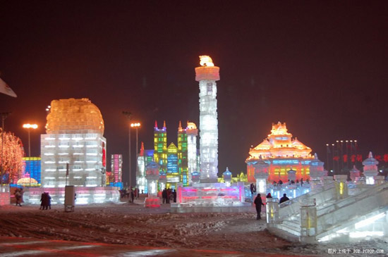 เทศกาลน้ำแข็งที่จีน