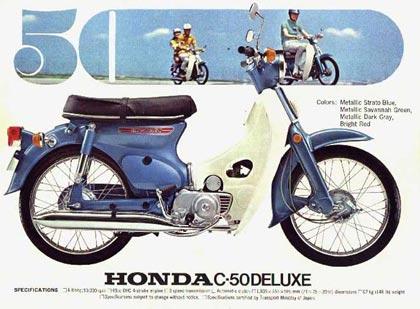 Honda C50 Cub 1958 