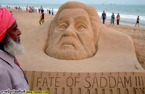 รูปปั้นทราย น่าทึ่งมาก