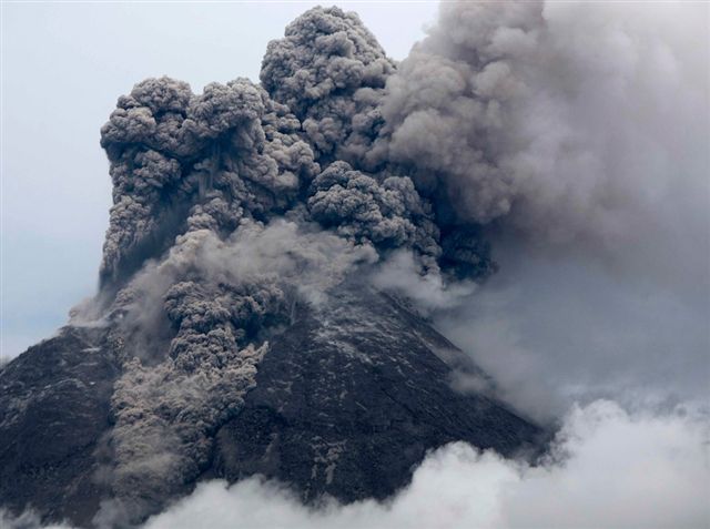 Mount Merapi , Indonesia