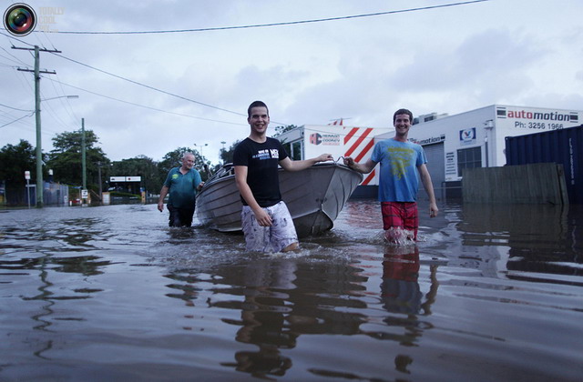  ภาพความเสียหายภัยพิบัติ น้ำท่วมออสเตรเลีย 