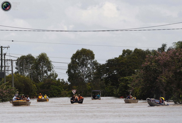  ภาพความเสียหายภัยพิบัติ น้ำท่วมออสเตรเลีย 