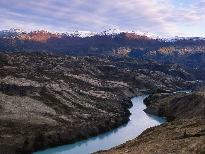 Baker River Laguna San Rafael National Park Patagonia Chile