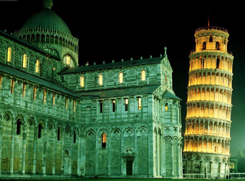 Duomo Leaning Tower Pisa Italy