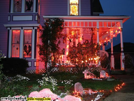 House Decorated for Halloween ## 2