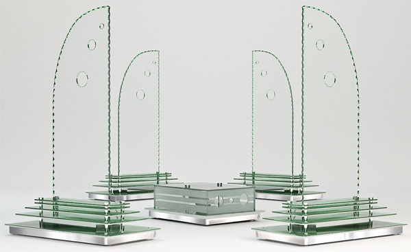 ลำโพงแก้ว Greensound Glass Speakers ..