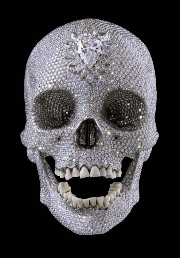 Damien Hirst skull sells for $US100m