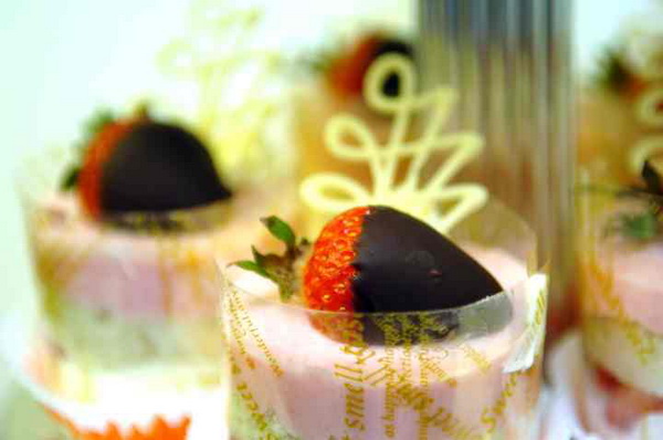 Strawberry cakes