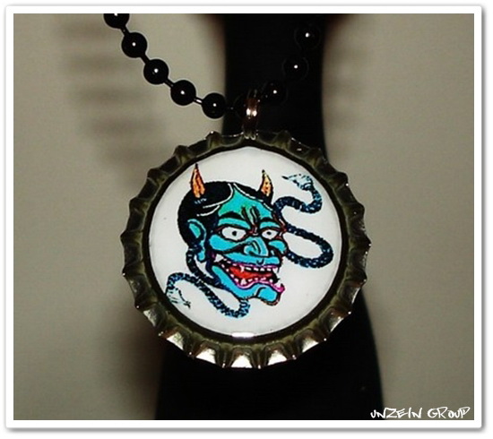 Bottle Cap Pendant