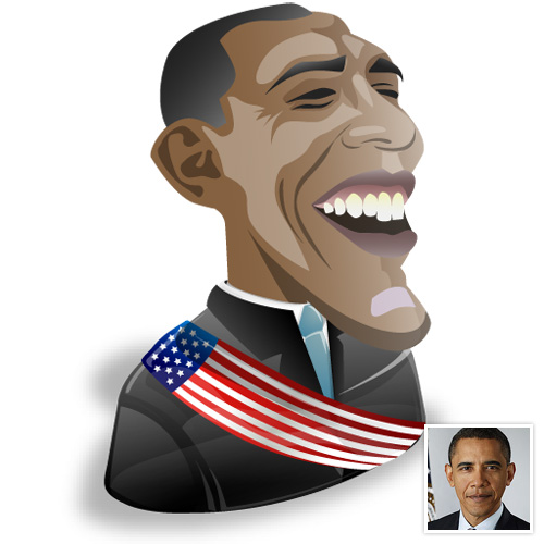 The funny caricatures of presidents