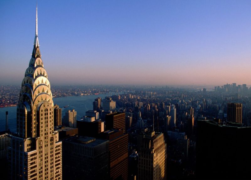 Birds Eye View Of New York City