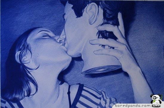 ♥★Photorealistic Pictures Drawn with a BIC Pen★♥